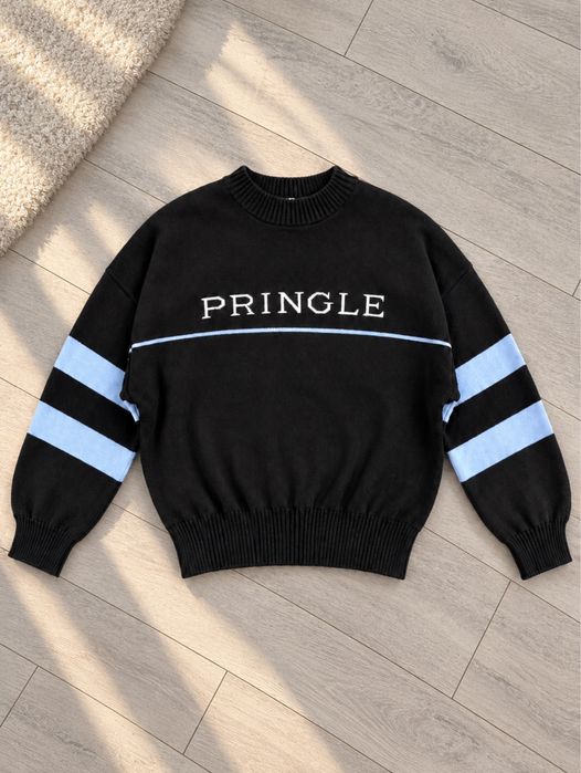 Pulover negru Pringle of Scotland x H&M, mărimea S