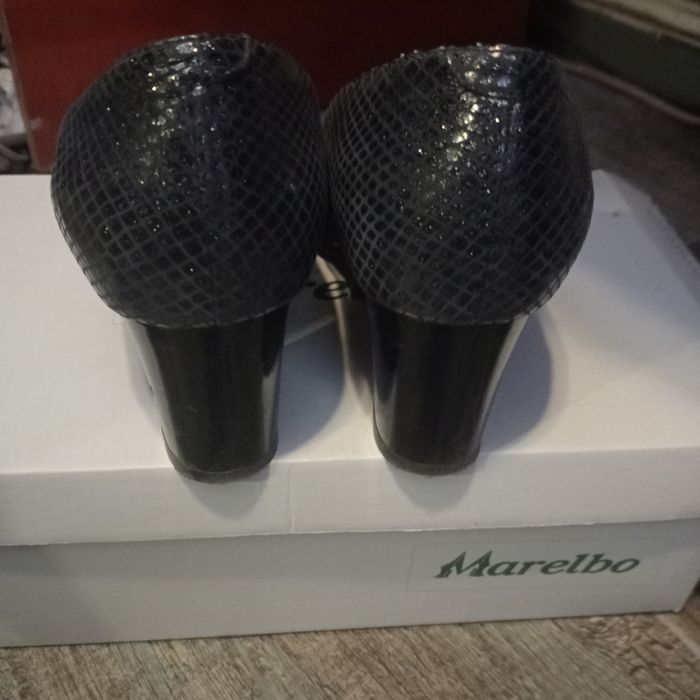 Pantofi dama Marelbo, piele,noi,nr.36