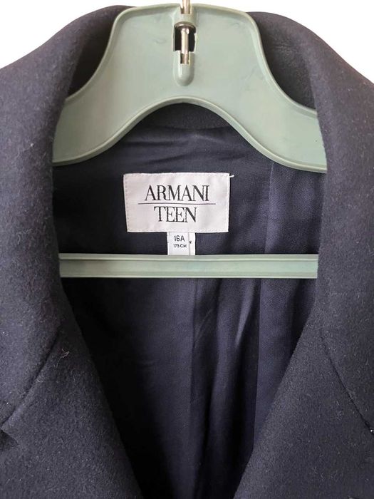 Вълнено палто Armani