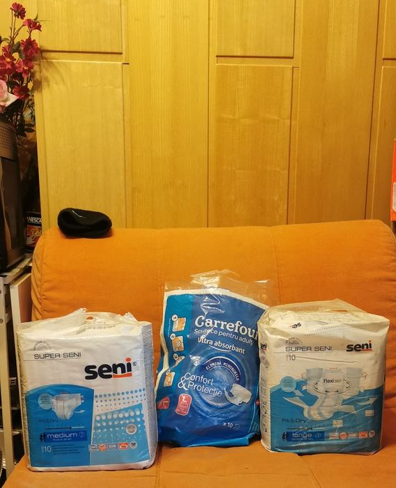 Scutece adulti, transport gratis, 23 buc