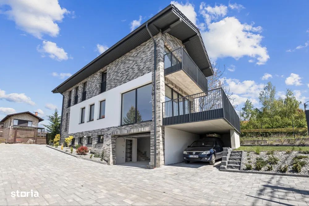 Casa individuala moderna | finisata | 180 mp utili | D+P+E | 5 camere