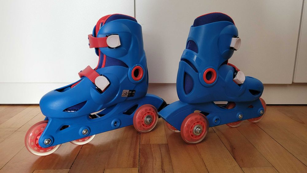 Kit Role Oxelo Copii (28-30), casca si protectii