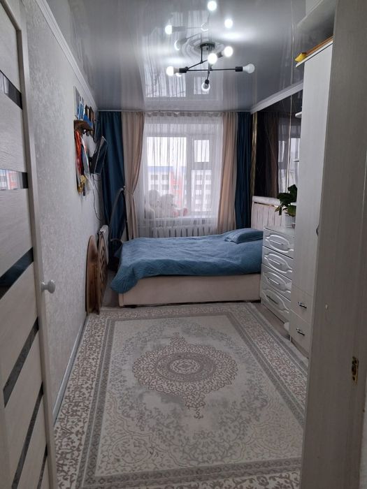 Екі бөлмелі пәтер сатылады Байтұрсын 19 шы үйден.