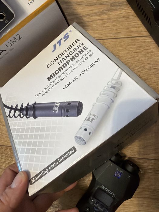 Pachet - Interfete audio mixer recorder si microfon