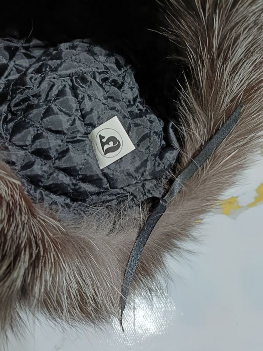 Шапка новая чернобурка