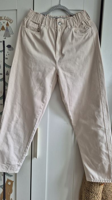 Blugi crem H&M, M