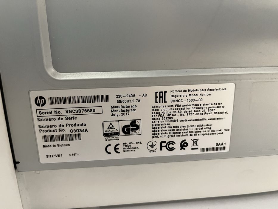Принтер рабочий HP