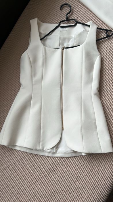 Комплект Зара бял