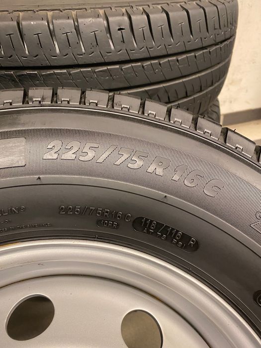 Roti Fiat Ducato 225/75R16C Michelin Agilis Senzori de presiune