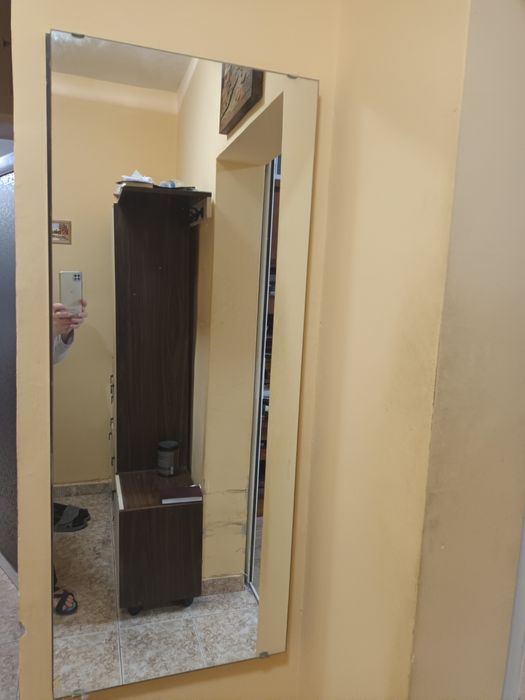 Портманто  ретро за коридор 4 части + голямо огледало