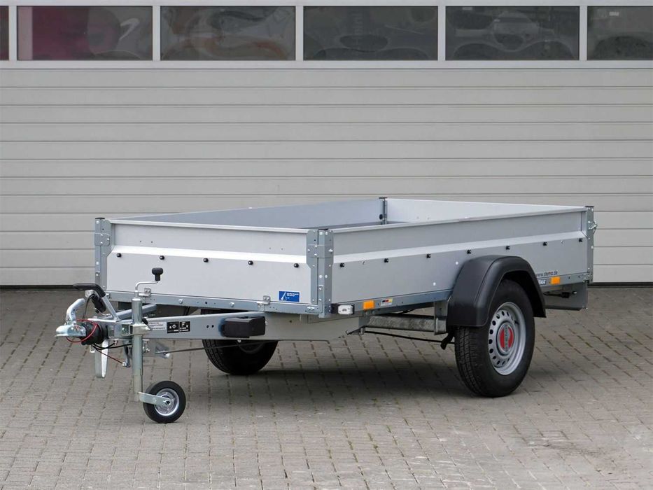 REMORCA AUTO 750 Kg- 1300 kg/200(250)*110(128)*34cm, CU SISTEM FRANARE