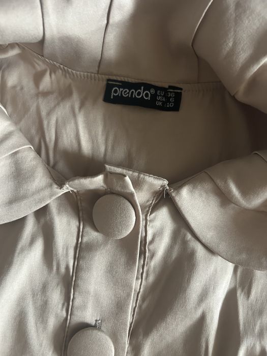 Дамска риза от сатениран плат