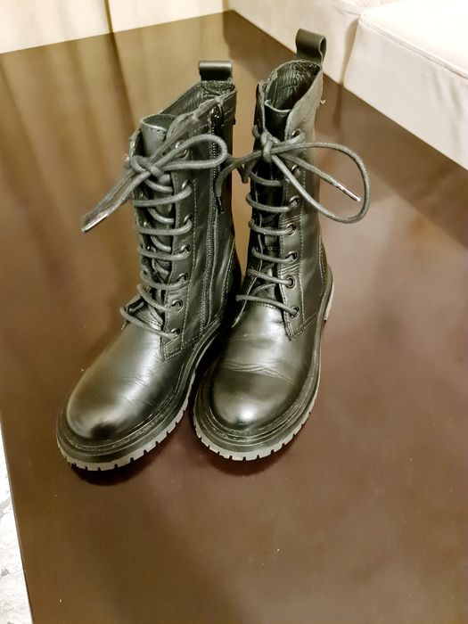 Ghete Zara piele, marimea 30