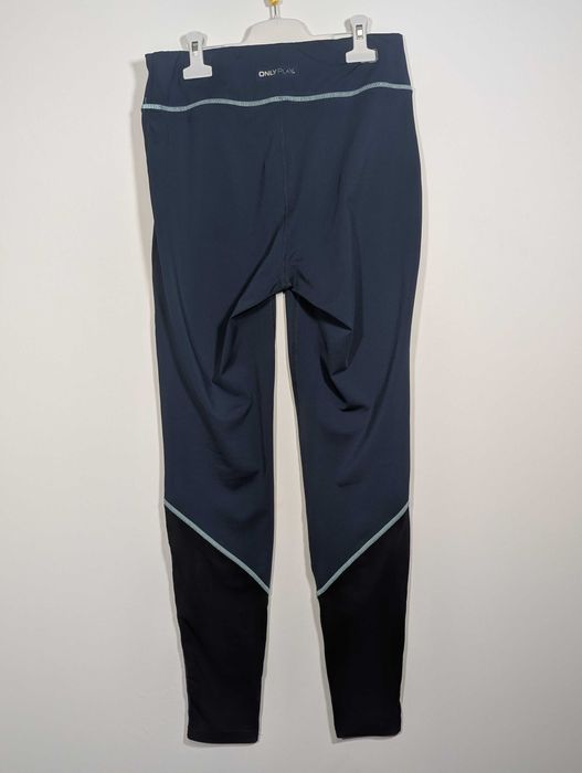 Colanți sport femei ONLY Play, L, bleumarin, athleisure & activewear