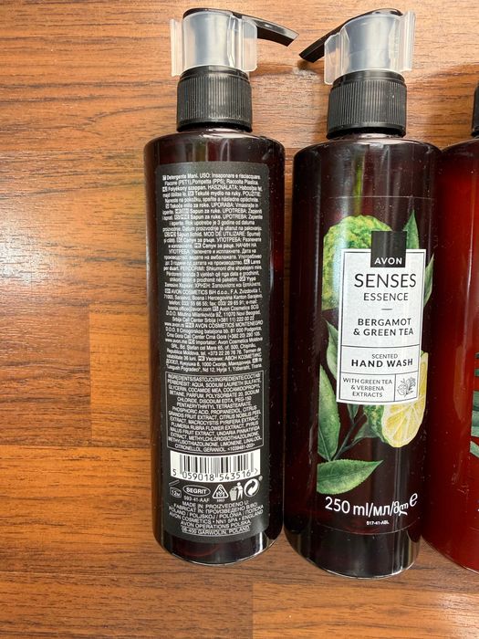 Комплект Avon Senses Essence – течен сапун и лосион за ръце 250 ml