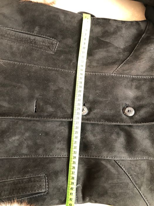 Haina/ cojoc Grecia piele întoarsă cu. Vulpe polara