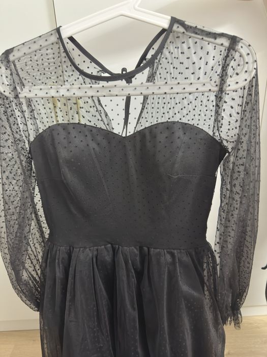 Платье чёрное нарядное