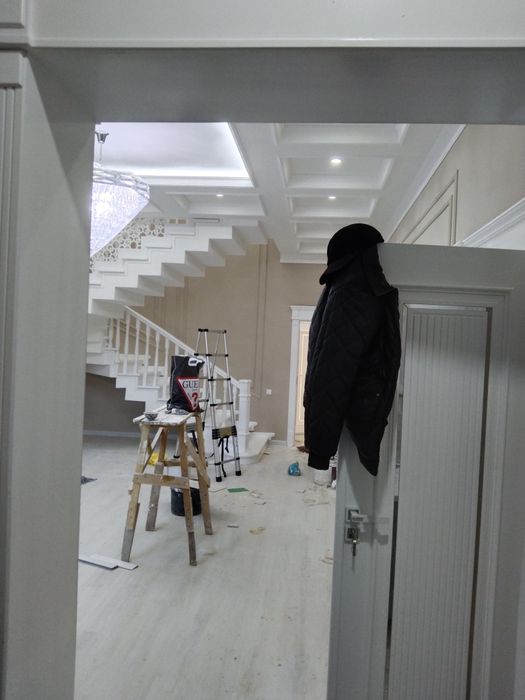 Кафель санузел ишларини киламиз ва отделка иски евро ремонт киламиз