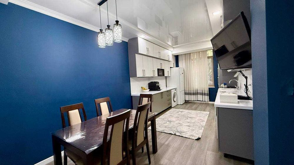 Продам 3-х комнатную с ремонтом(80кв.м).Новостройка.Паркентский