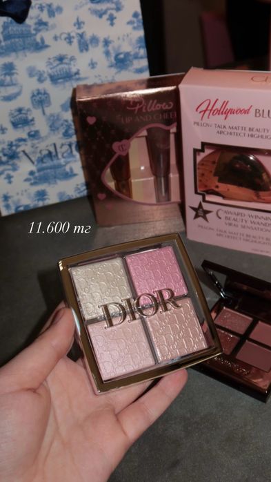 Dior палетка хайлайтеров