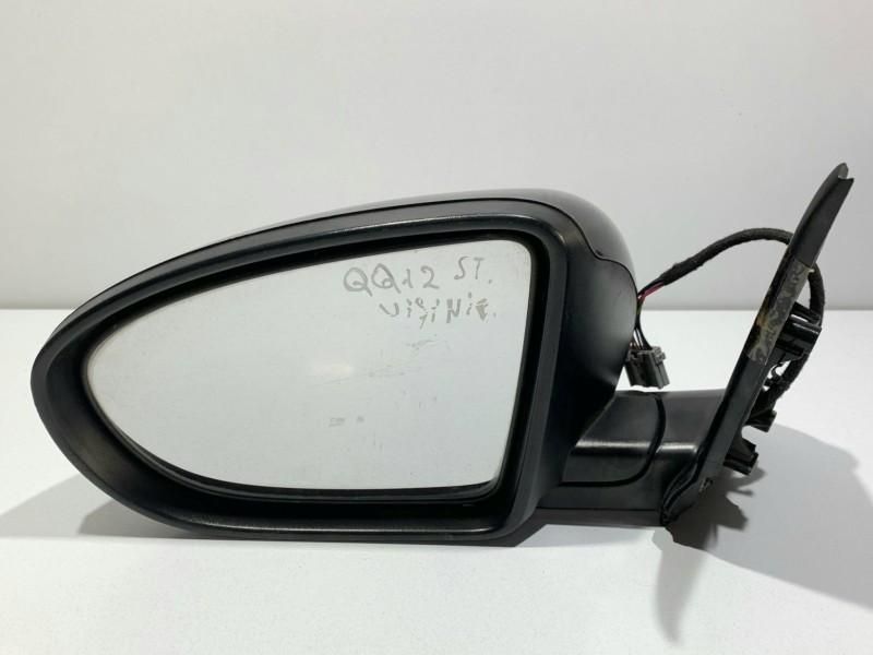 Oglinda stanga Nissan Qashqai plus 2 facelift J10 culoare negru - gab