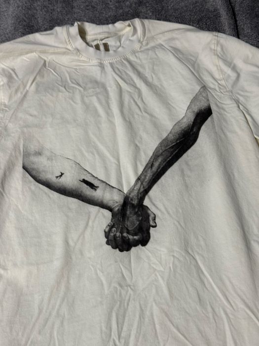 Tricou Alb Rick Owens Opium size M
