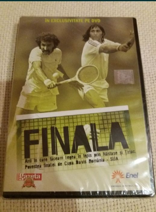 DVD Cupa Davis-Finala/ România-SUA. Sigilat