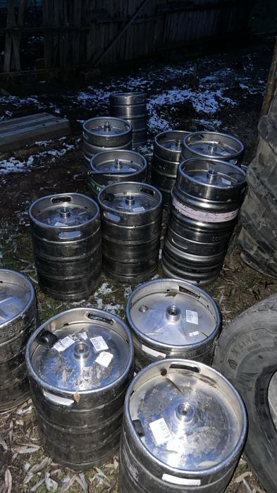 Bidoane inox 50 și 30 l