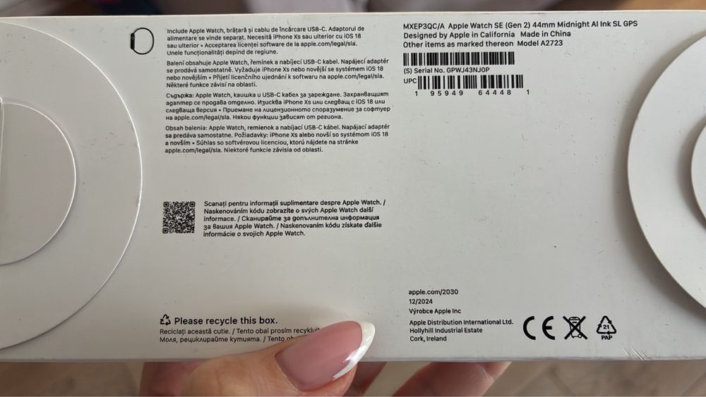 Apple Watch SE2 44mm