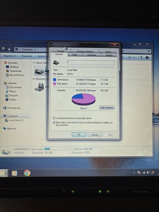 Laptop Lenovo IBM Thinkpad  T60p