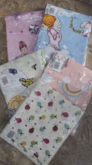 Lenjerie pat bebe, pt pat de 120x60 cm