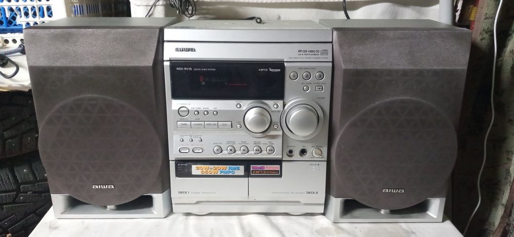 Музыкальный центр AIWA оригинал недорого