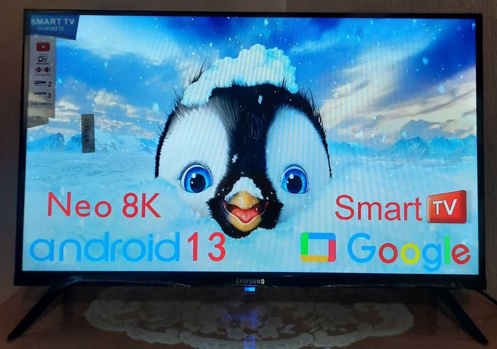 2026 год Диагональ 35 НОВЫЙ Телевизор ПЛАЗМА Samsung SMART Android 13