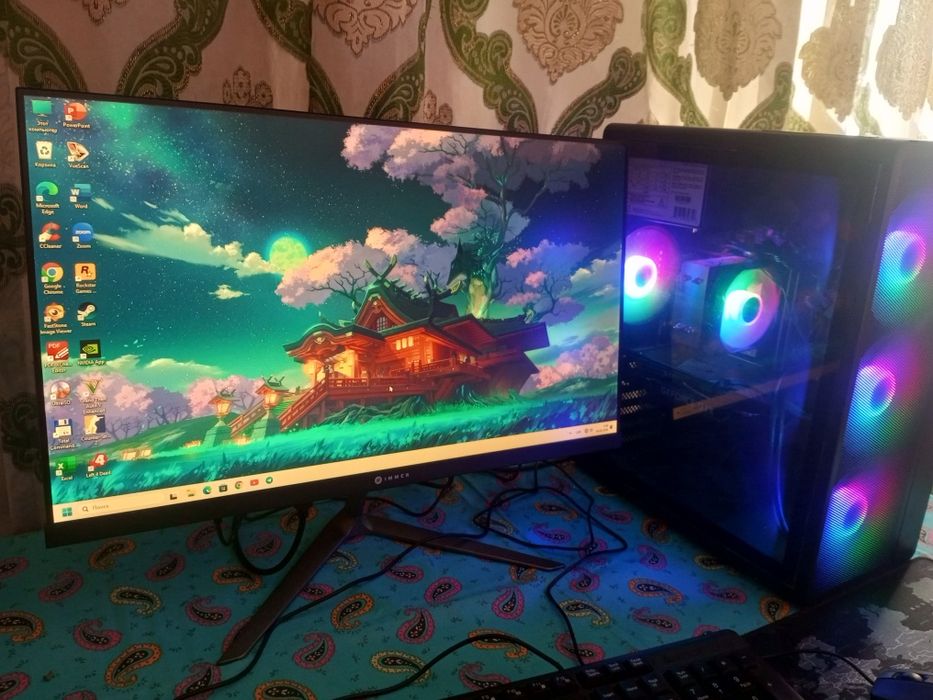 Gaming PC | i3-12100F | GTX 1660 Super | 16GB RAM | SSD 512GB | Monito