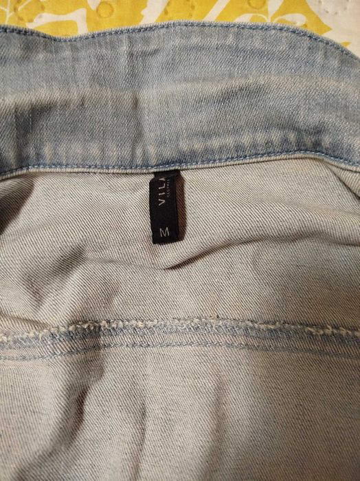 Дамско дънково якенце размер M,почти ново