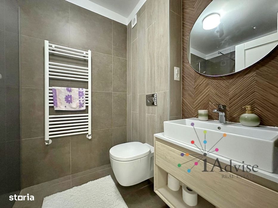 3 camere modern în Urban Plaza – mobilat complet + parcare inclusă