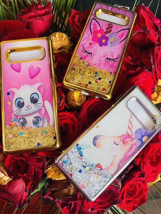 Huse glitter S10 plus