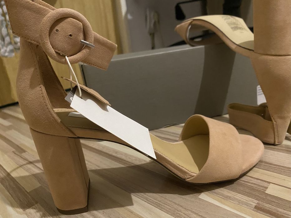 Sandale piele intoarsa