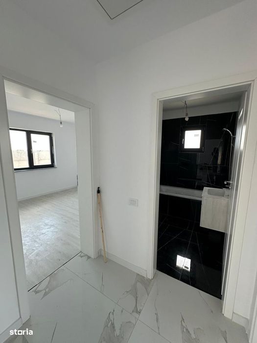 Casa in Clinceni cu incalzire in pardoseala, placa de beton si tripan