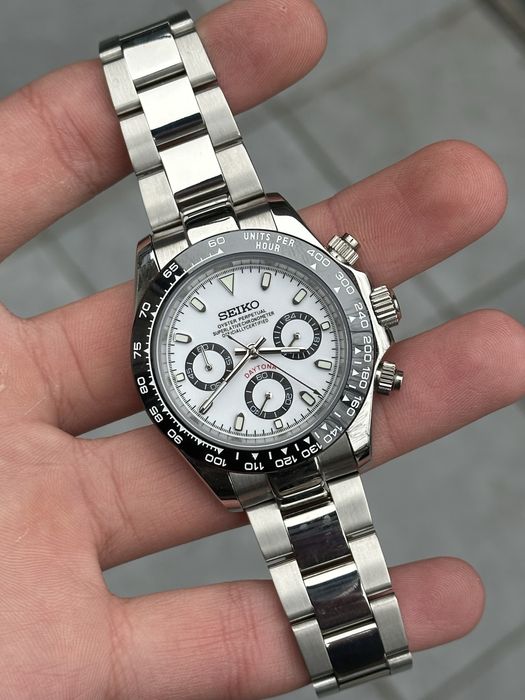 Ceas Seiko Daytona Alb