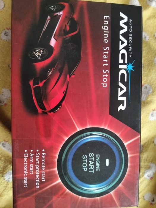 Парктроник, кнопка пуш-старт