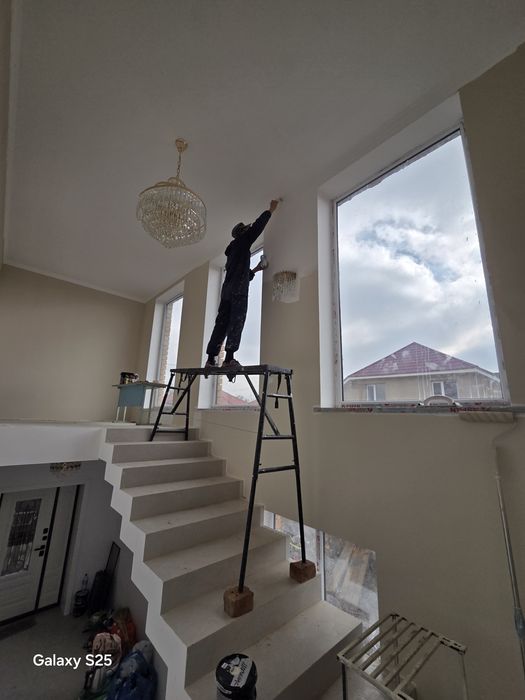 Эмульсия, побелка, покраска