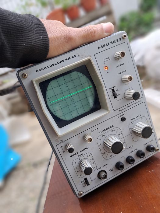 Hameg osciloscop vintage functional