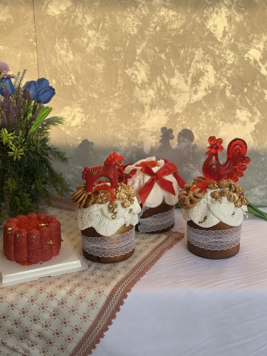 Кулич и творожная пасха