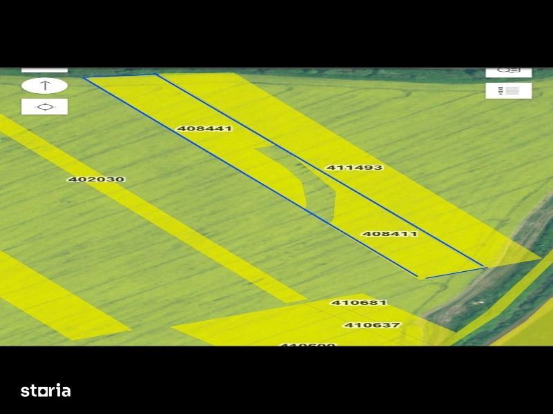 Vând 2 terenuri extravilane în Utvin- Pod Popas | 11.600 mp fiecare