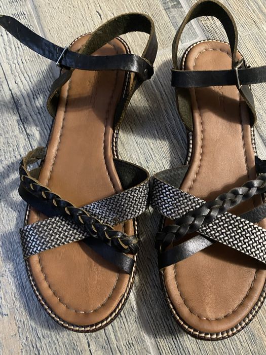 Дамски сандали Mat Star- естествена кожа