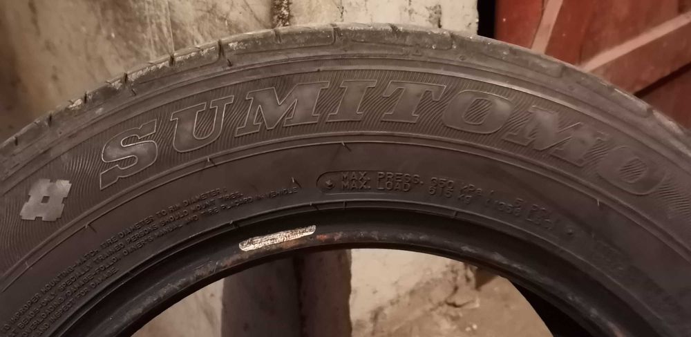 Продавам 1 брой летна гума 195.65.15 дот 2021 sumitomo