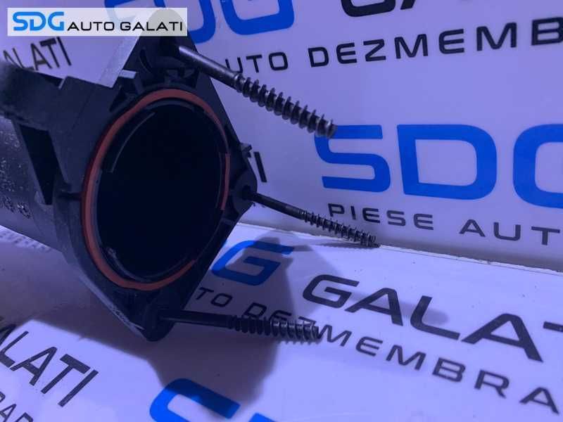 Tub Aer Racord Aspiratie Admisie VW Golf 5 1.4 TSI BLG BMY 2004 - 2008 Cod 03C129617D [D0234]
