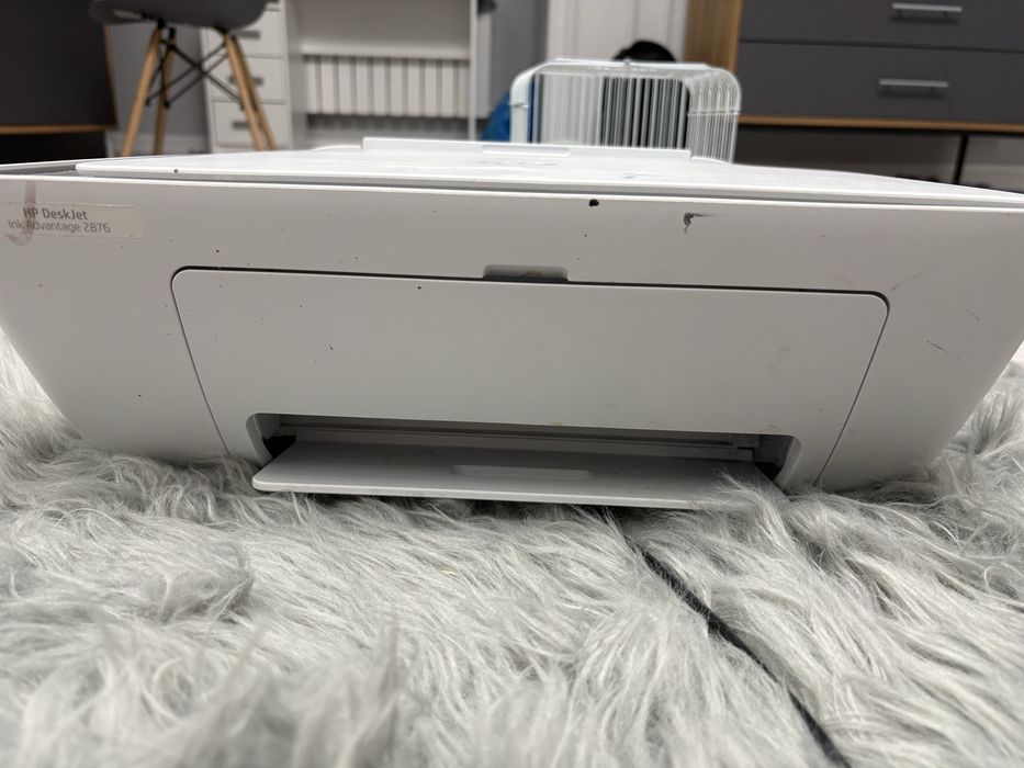 Принтер hp в сером цвете
