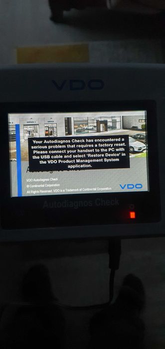 Диагностика за кола Continental VDO за части
